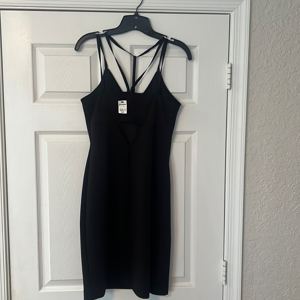 Express black dress
